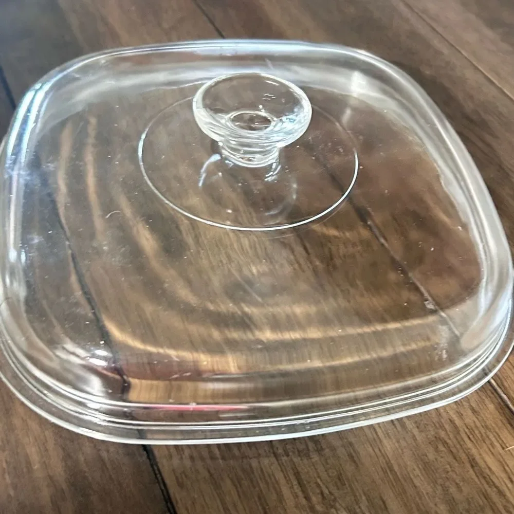 Pyrex clear glass